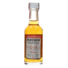 Old Crow 6 Year Old Bottled 1970s-1980s Miniature - 5cl 43%