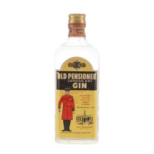 Old Pensioner Essevi London Dry Bottled 1960/70s Gin  - 45% 75cl