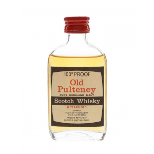 Old Pulteney 8 Year Old 100 Proof Whisky Miniature - 5cl