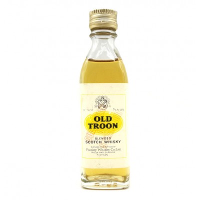 Old Troon Blended Scotch Whisky Miniature - 70 Proof 1 2/3 FL OZS