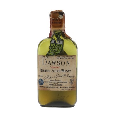 Peter Dawson Special 8 Year Old Bottled 1930s/40s Julius Wile Miniature - 43.4% 4.7cl