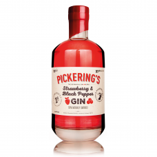 Pickerings Strawberry & Black Pepper Gin - 37.5% 70cl