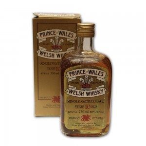 Prince of Wales 10 Year Old Welsh Whisky - 75cl 80 Proof