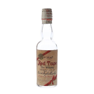 Red Tape Bottled 1940s-1950s Miniature - 5cl 43%