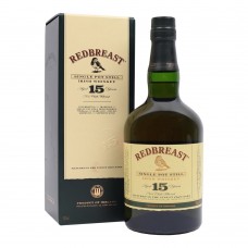 Redbreast 15 Year Old Single Pot Still Irish Whiskey - 70cl 46%