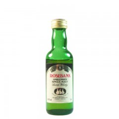 Rosebank 8 Year Old 1980s Whisky Miniature - 40% 5cl