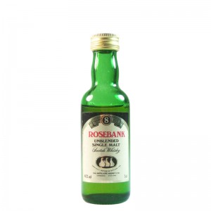 Rosebank 8 Year Old 1980s Whisky Miniature - 40% 5cl