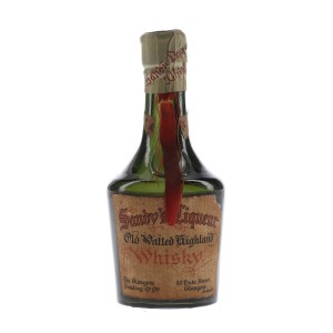 Sandys Liqueur Old Vatted Highland Bottled 1930s-1940s Miniature - 5cl 40%