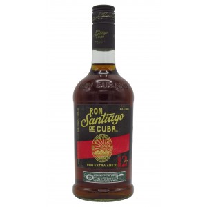Ron Santiago de Cuba 12 Year Old Extra Anejo Rum - 40% 70cl