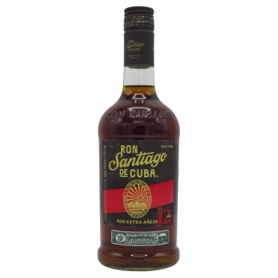 Ron Santiago de Cuba 12 Year Old Extra Anejo Rum - 40% 70cl