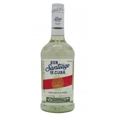 Ron Santiago de Cuba Carta Blanca Rum - 38% 70cl