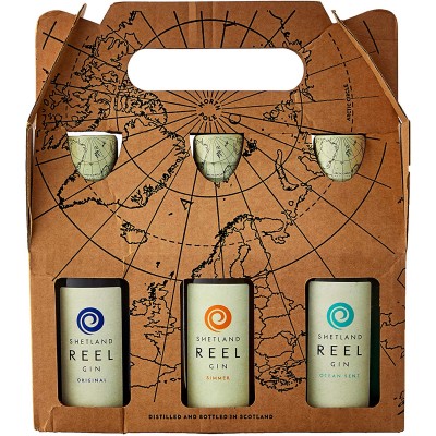 Shetland Reel Gin Triple Pack 3x20cl