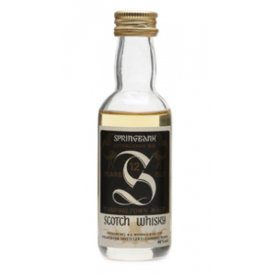 Springbank 12 Year Old Vintage Miniature - 5cl 46%