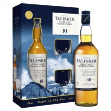 Talisker 10 Year Old 70cl Bottle + Glass Pack