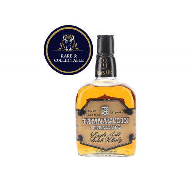 Tamnavulin Glenlivet 8 year old 1970s - 26.4 Fl. Ozs 75 Proof