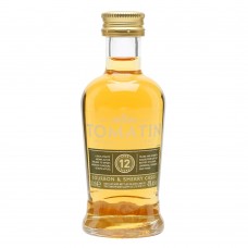 Tomatin 12 Year Old Bourbon & Sherry Cask Finish Miniature - 5cl 43%