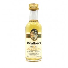 Walkers 12 Year Old Highland Malt Scotch Whisky Miniature - 40% 5cl