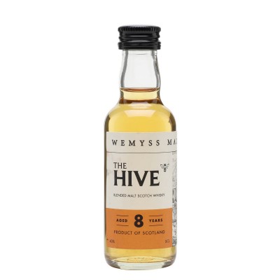 The Hive 8 Year Old (Wemyss Malts) Whisky Miniature - 40% 5cl