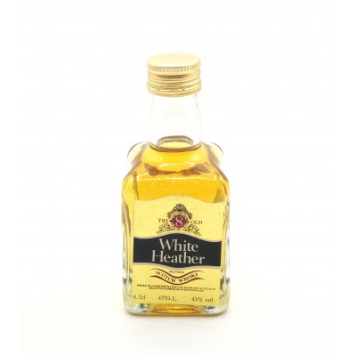 White Heather 8 year old Miniature - 43% 4.7cl