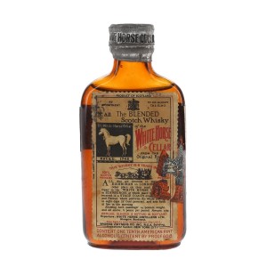 White Horse 8 Year Old Bottled 1930s Browne Vintners - 43.4% 4.7cl