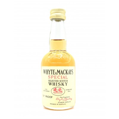 Whyte & Mackays Specially Selected Scotch Whisky Miniature - 70 Proof