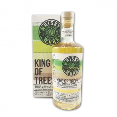 Whisky Works King of Trees 10 Year Old Malt Scotch Whisky - 70cl 46.5%